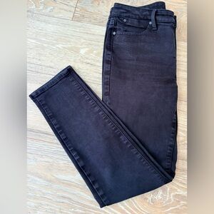 Talbots Black Charcoal Slim Ankle Jeans